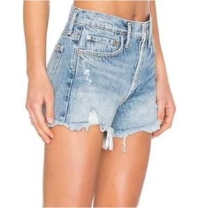 AGOLDE Dee High-Rise Short in Ricochet